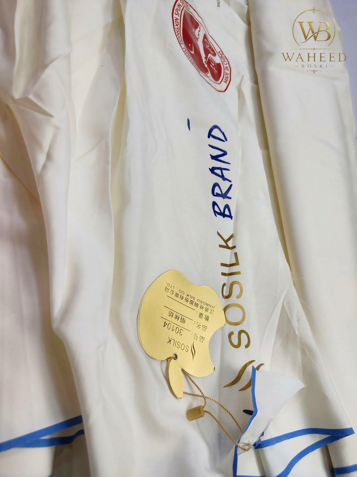 ORIGNAL 6 POUND BOSKI BLUE SELVAGE 10 to 12 %SILK RATIO