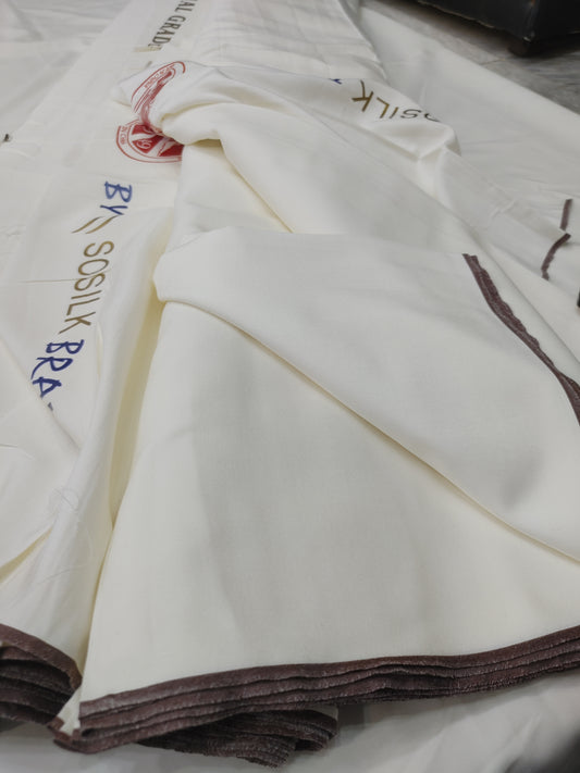 ORIGNAL 6 POUND BOSKI BROWN SELVAGE 10 to 12 %SILK RATIO